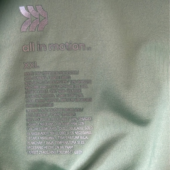 All in Motion Sports Bra Sz XXL - Picture 3 of 5